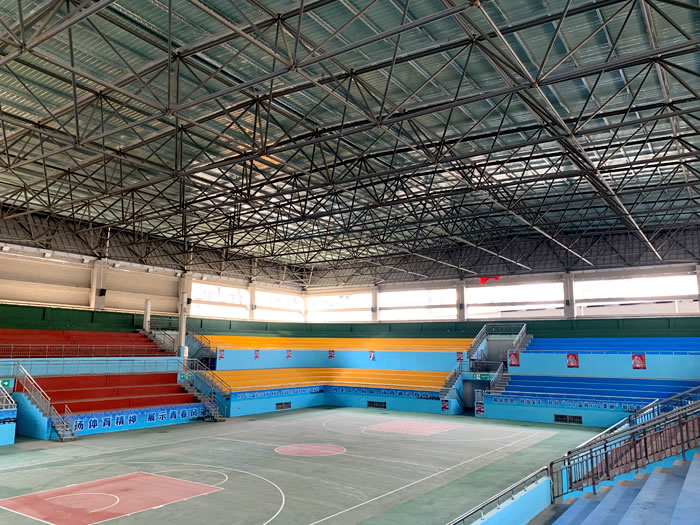 乌兰察布富川体育馆网架